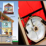 the most common areas for air leaks in your home