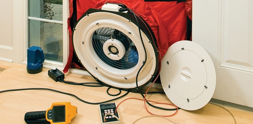 blower door testing in chattanooga min